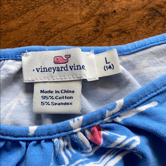 Vineyard Vines sailboat romper size 14 - Picture 4 of 10